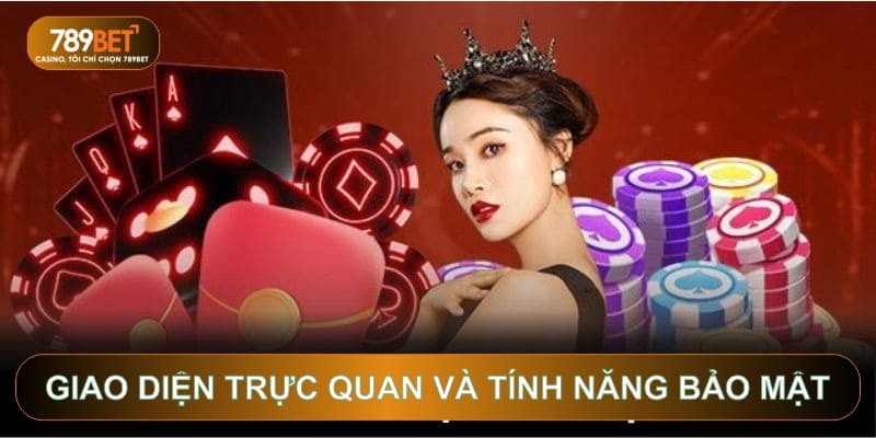 Giao diện trực quan và các tính năng bảo mật tối tân trong quy trình 789bet xác minh ngân hàng